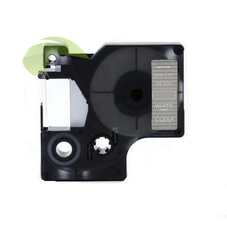 Kompatibilní páska pre Dymo 53720 / S0721000 24mm x 7m biela tlač/priehľadný podklad