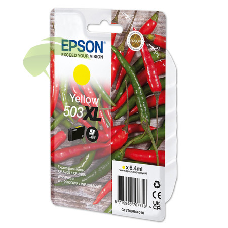Epson 503XL, C13T09R44010 originálna žltá, WorkForce WF-2960/WF-2965/XP-5200/XP-5205