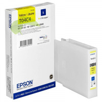 Epson T04C4, C13T04C44N (L), originálna náplň žltá, WorkForce Pro WF-C8190/WF-8690