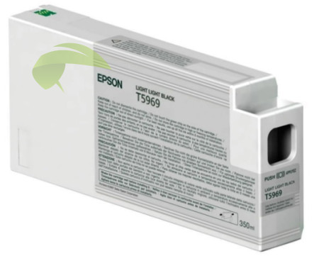 Epson T5969, C13T596900 originálna náplň light light black, Stylus Pro 7700/7890/7900/9700/9890