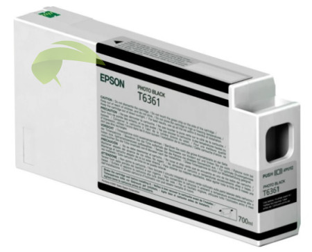 Epson T6361, C13T636100 originálna náplň foto čierna, Stylus Pro 7700/7890/7900/9700/9890