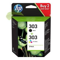 HP 3YM92AE, HP 303 originálna náplň čierna a trojfarebná, ENVY Inspire 7220e/Tango