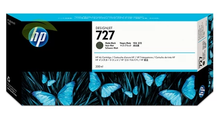 HP C1Q12A, HP 727 originálna náplň matná čierna, DesignJet T920/T930/T1500/T1530