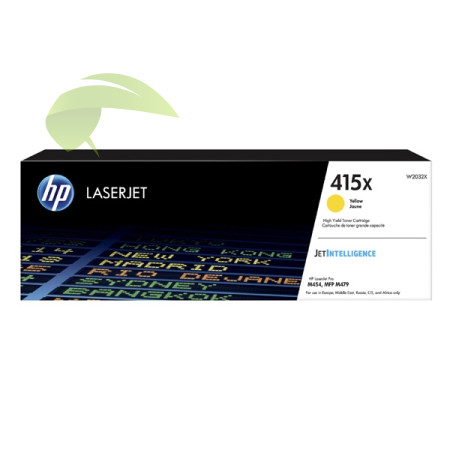 Toner HP 415X, W2032X originálny žltý, LaserJet M454/M479