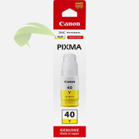 Atramentová náplň Canon GI-40Y, žltá originálna, PIXMA G5040/G6040/G7040
