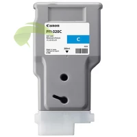 Atramentová náplň Canon PFI-320C, 2891C001 cyan originálna, iP TM-200/TM-205/TM-300/TM-305