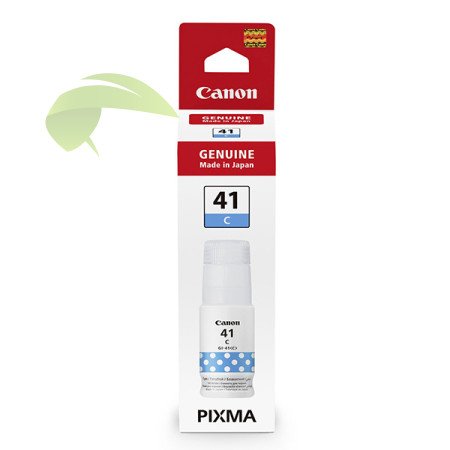 Atramentová náplň Canon GI-41C, 4543C001 cyan originálna, PIXMA G1420/G2420/G3420/G4470
