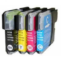 Sada kompatibilných náplní pre Brother LC-985 CMYK DCP-J125/J140/J315/J51/ MFC-J220