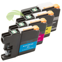 Sada kompatibilných náplní pre Brother LC-123 CMYK, DCP-J152/J4110/J552/ MFC-J4410/J4510/J470/J6520