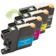 Sada kompatibilných náplní pre Brother LC-123 CMYK, DCP-J152/J4110/J552/ MFC-J4410/J4510/J470/J6520