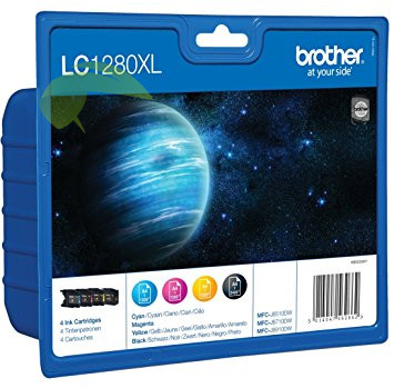 Brother LC-1280XL originálna náplň CMYK Value Pack, MFC-J430/J5910/J625/J6510/J6910