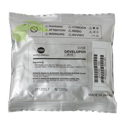 Konica Minolta originálny developer DV-116, bizhub 164/165/215/226/266/306