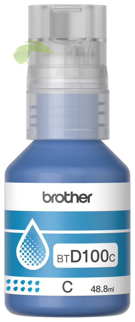 Brother BT-D100C, originálna cyan, DCP-T230/T430/T435W/T436W/T530W/T730W