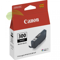 Atramentová náplň Canon PFI-300MBK, 4192C001 matná čierna originálna, imagePROGRAF PRO-300