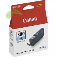 Atramentová náplň Canon PFI-300PC, 4197C001 photo cyan originálna, imagePROGRAF PRO-300