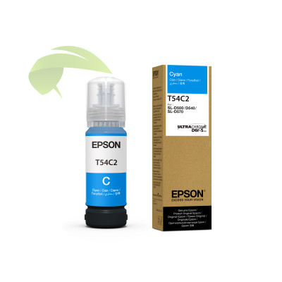 Atramentová naplň Epson T54C2 cyan - originálna