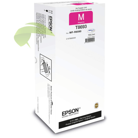Originálna naplň Epson T8393 XL magenta, C13T839340, WorkForce Pro WF-R8590