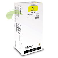 Originálna náplň Epson T8784, C13T878440 žltá, WorkForce Pro WF-R5190/WF-R5690