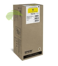Originálna náplň Epson T9734 XL, C13T973400 žltá, WorkForce Pro WF-C869
