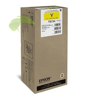 Originálna náplň Epson T9734 XL, C13T97340N žltá, WorkForce Pro WF-C869