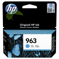 HP 963, HP 3JA23AE cyan originálna, OfficeJet 9010/9012/9014/9015