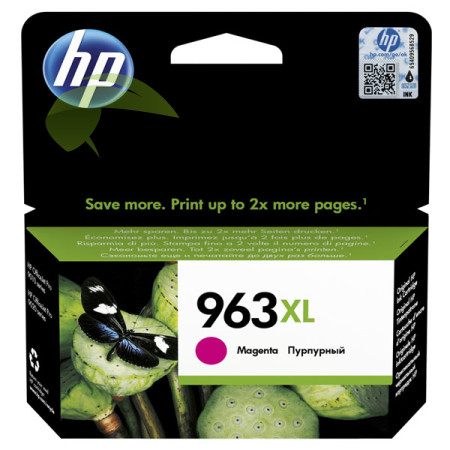 HP 963XL, HP 3JA28AE magenta originálna, OfficeJet 9010/9012/9014/9015