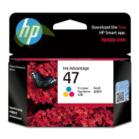 HP 6ZD61AE, HP 47 originálna naplň trojfarebná,  DeskJet Ink Advantage Ultra 4800/4828