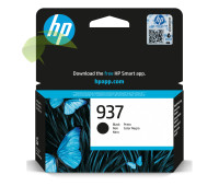 HP 4S6W5NE, HP 937 originálna náplň čierna, OfficeJet Pro 9110b/9120b/9120e/9125e/9130b/9720e