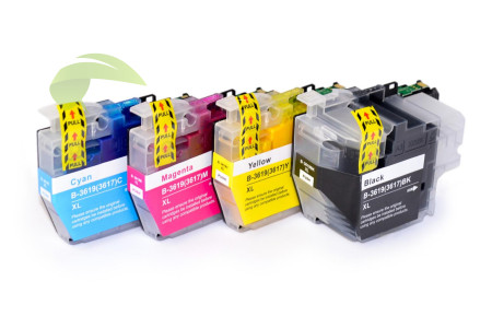Sada náplní pre Brother LC3619XL CMYK, MFC-J2330DW/J3530DW/J3930DW kompatibilná