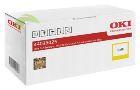 Toner OKI 44036025, OKI Pro9420WT/ES9410 žltý originálny
