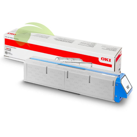 Toner OKI 45536543, OKI Pro9542, originálny biely