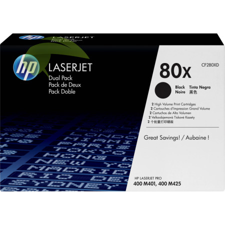 HP CF280XD originálny doublepack HP LaserJet M401/ MFP M425dn