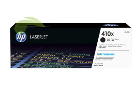 Toner HP 410X, CF410X originálny čierny, LaserJet M377/M452/M477