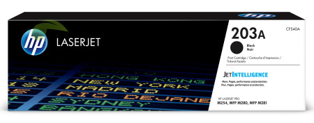 Toner HP 203A, CF540A originálny čierny, Color LaserJet Pro M254/M280/M281