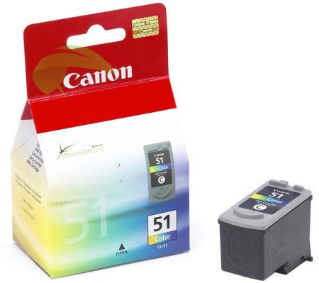 Originálna náplň Canon CL-51 trojfarebná, PIXMA MP150/160/170/180/450/460/MX300/310/iP2200a