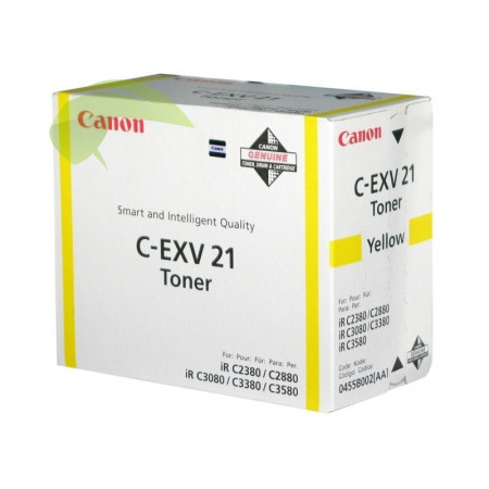 Toner Canon C-EXV21, 0455B002 originálny žltý, iRC2380i/iRC2880/iRC3080/iRC3380/iRC3580