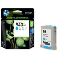 HP C4907AE, HP 940XL originálna náplň cyan, Officejet Pro 8000/8049/8500