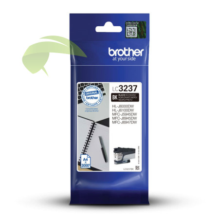 Brother LC-3237Bk čierna originál, Brother MFC-J5945DW/J6945DW/J6947DW