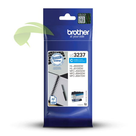 Brother LC-3237C cyan originál, Brother MFC-J5945DW/J6945DW/J6947DW