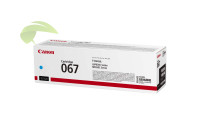 Toner Canon 067, 5101C002 cyan Canon i-SENSYS MF651Cw/MF655Cdw/LBP631Cw/LBP633Cdw originálny
