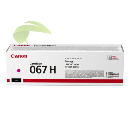Toner Canon 067H, 5104C002 magenta Canon i-SENSYS MF651Cw/MF655Cdw/LBP631Cw/LBP633Cdw originálny