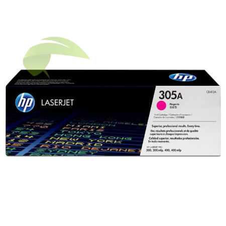 HP CE413A originálny toner magenta, HP 305A, HP Color LaserJet Pro M375NW/Pro M475DN