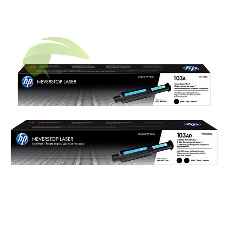 Toner HP W1103AD (103A) dvojbalenie originálnych tonerov, HP Neverstop Laser 1000a/1000w/MFP 1200a/MFP 1200w