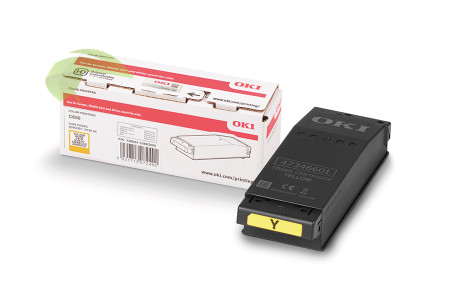 Toner OKI C650/C650dn, 09006129 originálny žltý