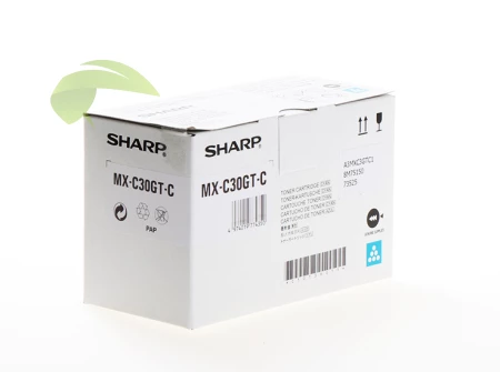 Toner Sharp MX-C30GT-C, originálny cyan, MX-C250/MX-C300/MX-C301