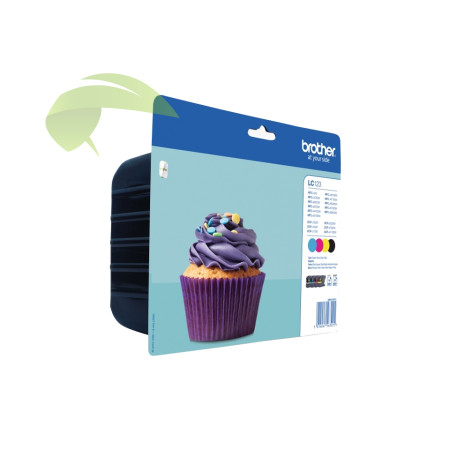 Brother sada náplní LC-123VALBP originálna, Brother MFC-J4110/MFC-J4410/MFC-J4610