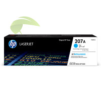 Toner HP 207A, HP W2211A originálny cyan, Color LaserJet Pro M255/MFP M282/M283