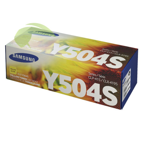Originálny toner Samsung CLT-Y504S, CLP 4195/314/415/C1810W žltý