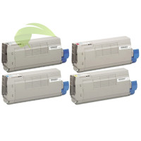 Sada tonerov pre OKI ES7411/ES3032 CMYK renovovaná