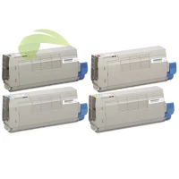 Sada tonerov pre OKI ES7411/ES3032 CMYK renovovaná